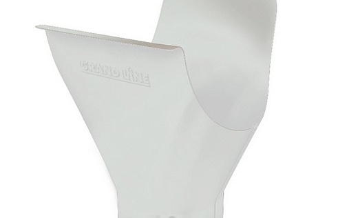 Воронка желоба Grand Line 150/100 мм RAL 9003
