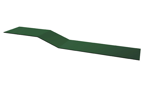 Крепежная планка фальц Grand Line с покрытием Полиэстер 0,45 мм RAL 6002