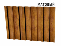 Профнастил С20-1100 (A,B) с покрытием Print Elite 0.45 мм Golden wood (под дерево)