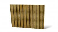 Профнастил С8-1150 (A,B) с покрытием Ecosteel глянцевый 0.5 мм Сосна (под дерево)