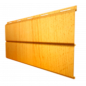 Металлический сайдинг Grand Line ЭкоБрус Honey Wood с покрытием Colority Print 0.45 мм
